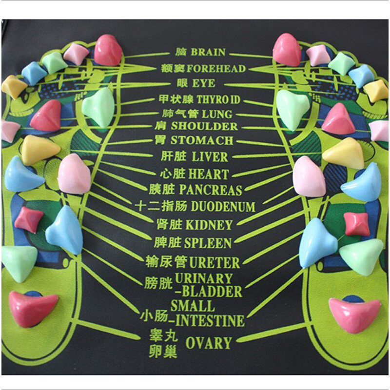 。敬老院礼品 健康之路脚底按摩垫足底按摩器按摩石子路走毯 养生