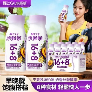 轻上快畅畅西梅奇亚籽奶昔酸奶饮品羽衣甘蓝西芹益生元代餐奶昔