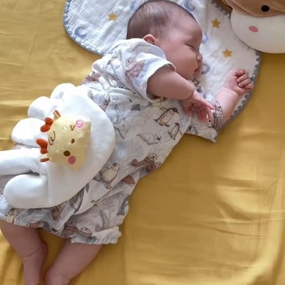 婴儿安抚手掌自动拍打新生儿w哄睡抱枕哄娃睡觉神器防惊跳安抚手