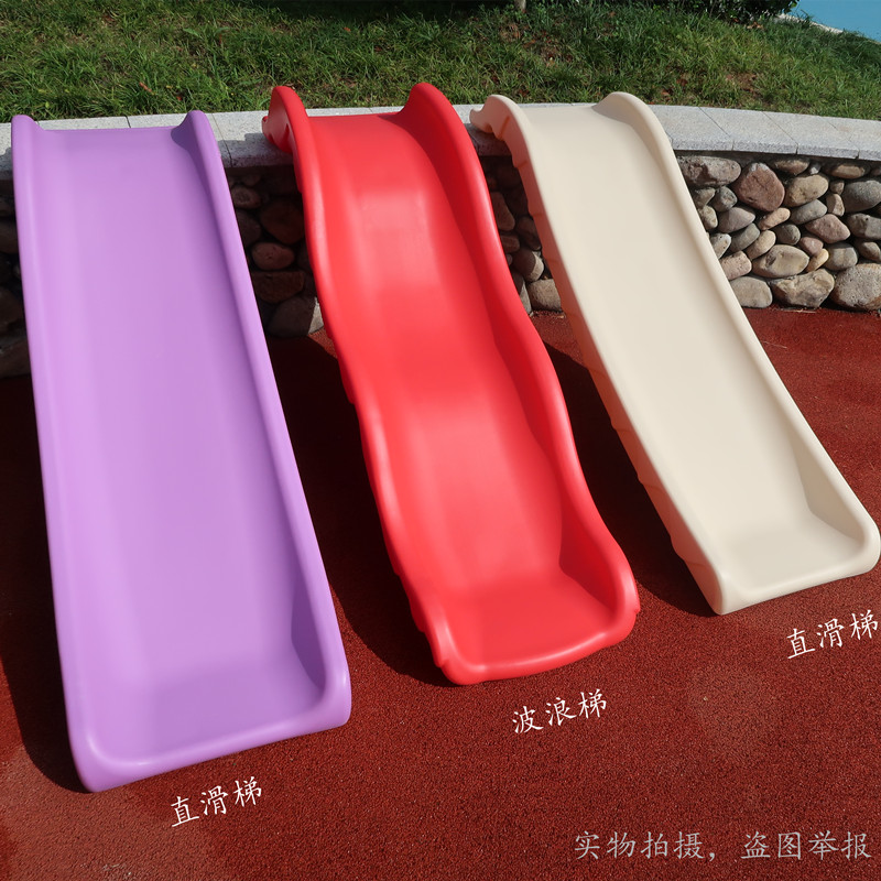 儿童玩具室内滑滑梯宝宝床沿滑道沙发滑梯K小型家用滑Y板配件加厚