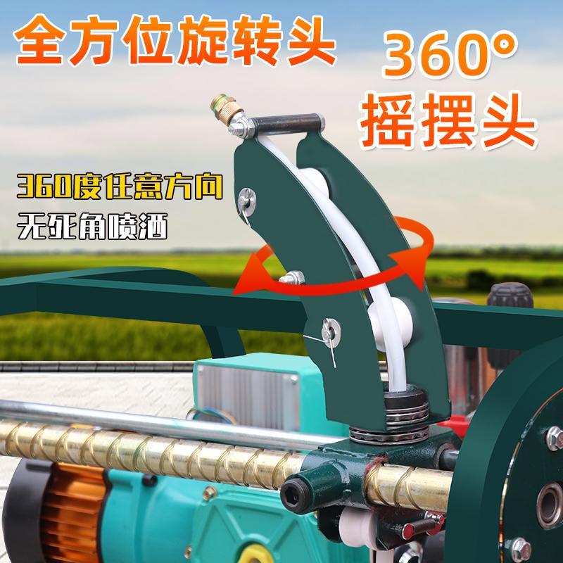 三JIU玉4轮车电动喷器药机8V72V全自动遥控喷雾果树园林米小麦喷