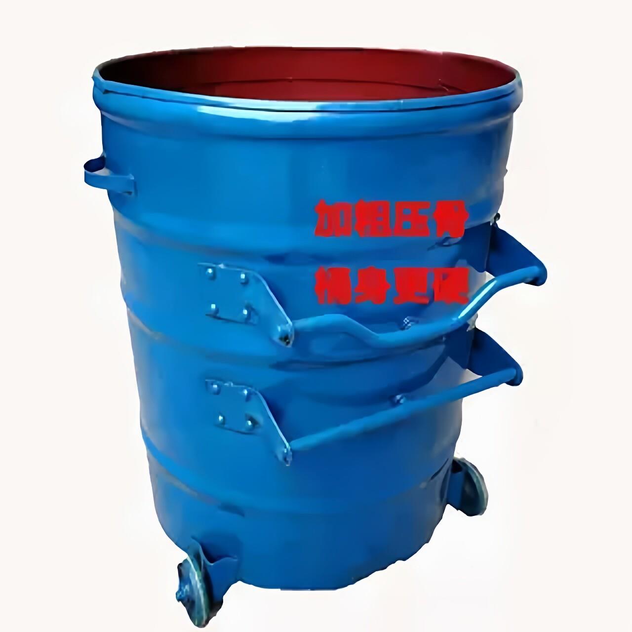铁垃MJ-008桶60L环卫3市专用挂车桶户外铁垃圾箱环卫圾政大圆创意