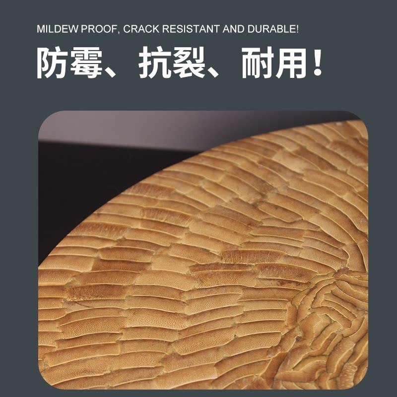 楠菜竹剁骨墩子号圆形商用厚菜墩加子砧RLE板剁肉特厚菜板切菜大