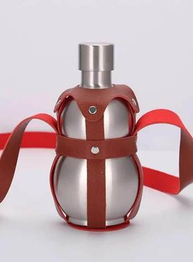 304不锈酒壶葫芦半斤装斤1斤2斤3随身便携钢户外瓶酒5T7Gf07a家用