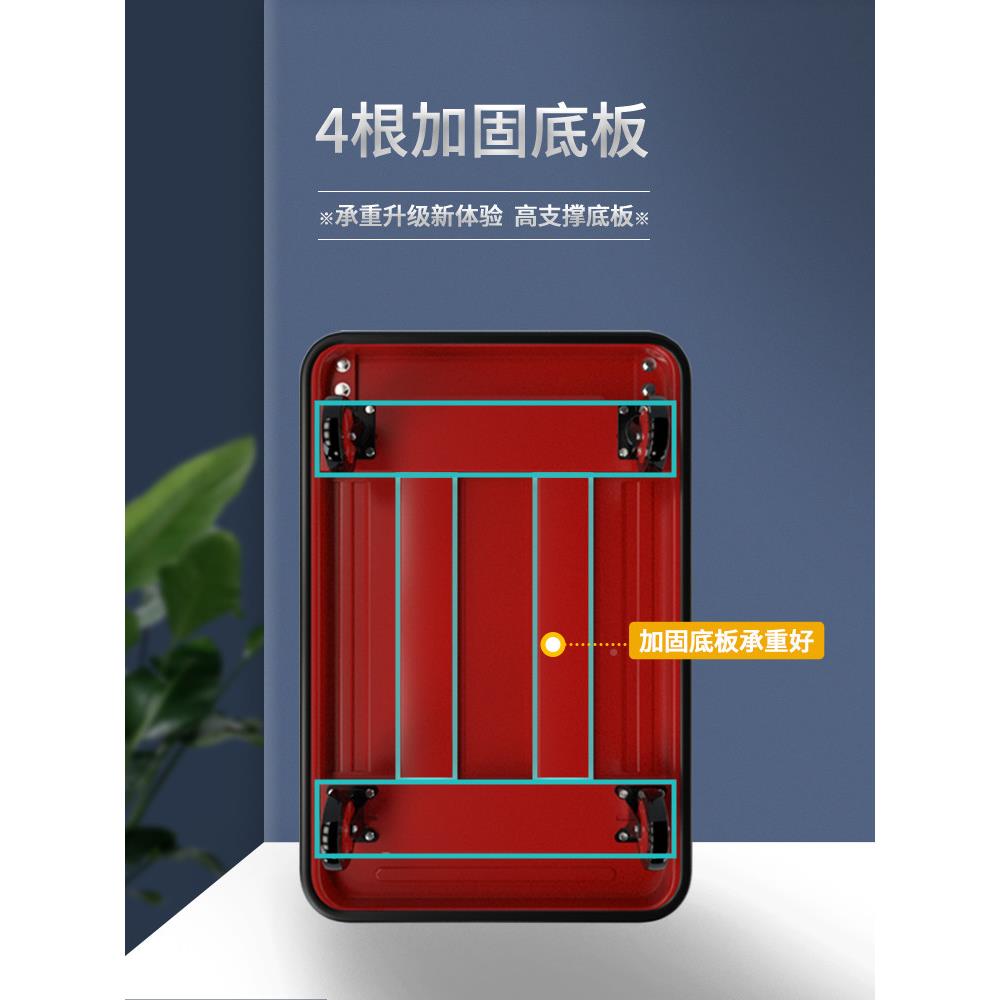 手推车车搬运小车拖车工具车拉货车四便携货GYL车轮平板手推车搬