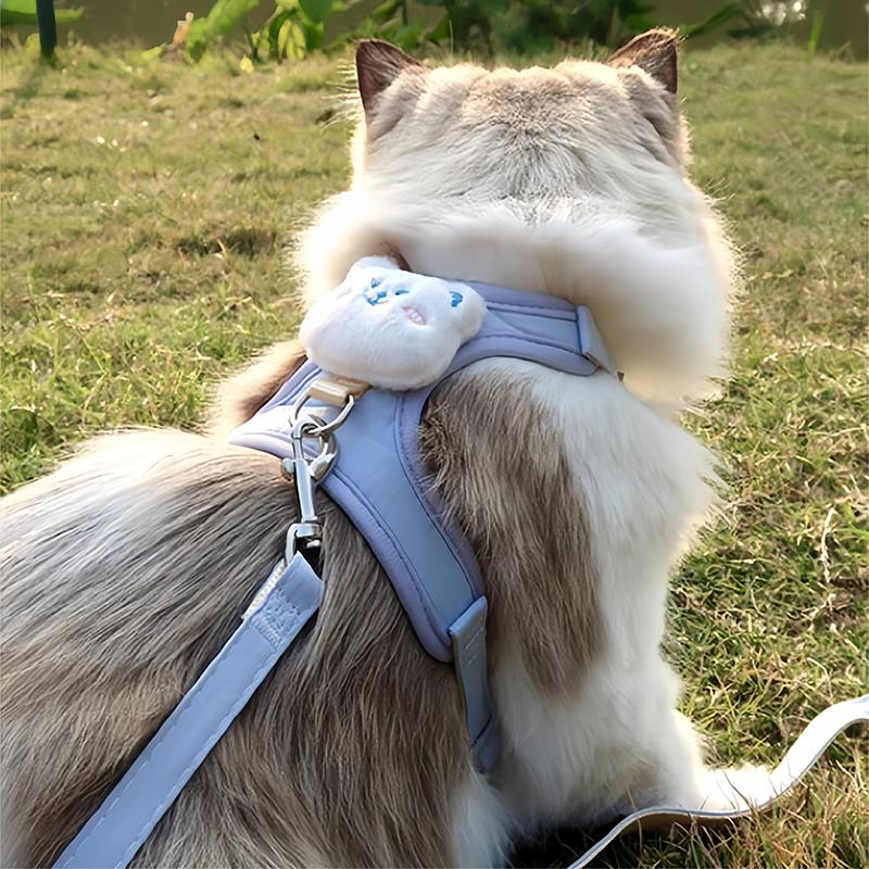 猫咪牵引绳防挣脱外出专用