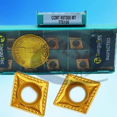 特固克数控车刀片刀粒小菱形CCMT09T304/09T308不锈钢 钢件 硬钢