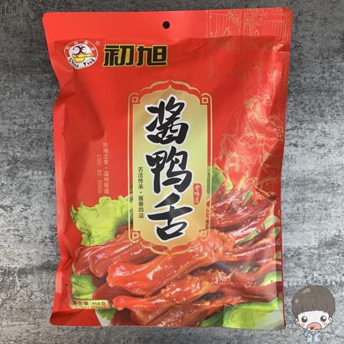 温州特产鸭舌头初旭酱鸭舌头458g克原味独立真空包装即食卤味食品