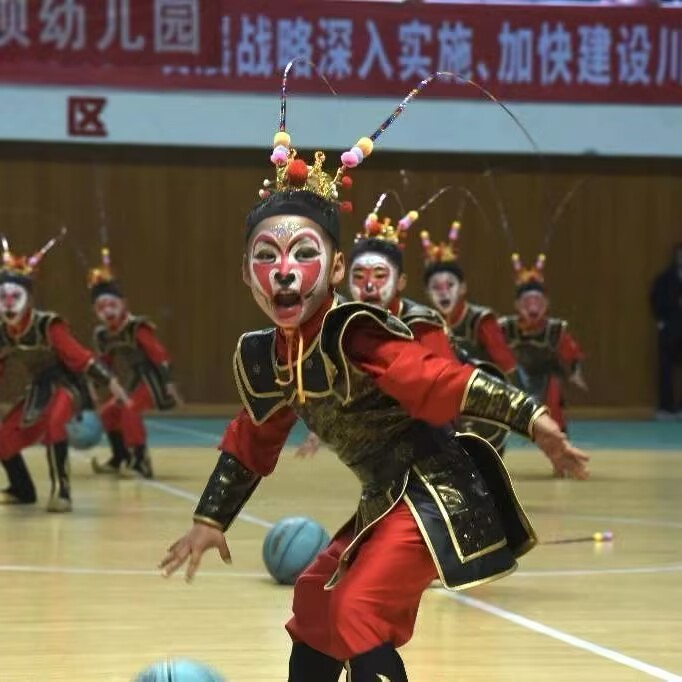 西游记悟空篮球队表演服孙悟空服装斗战胜佛齐天大圣篮球操舞蹈服