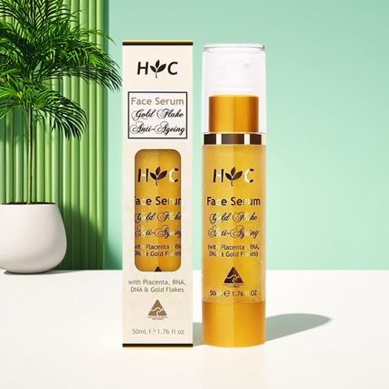 Healthy Care澳洲HC羊胎素金箔精华面部补水保湿收缩毛孔精华液