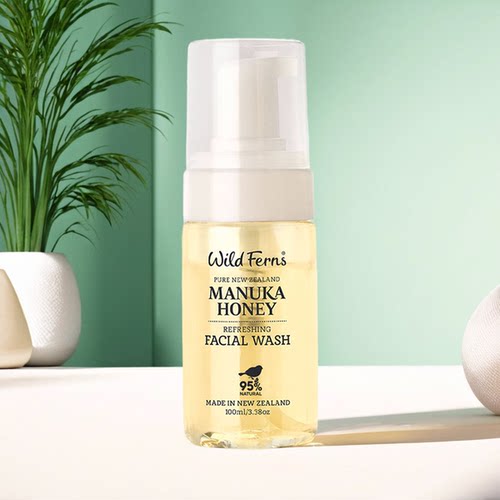 parrs帕氏麦卢卡蜂蜜泡沫洗面奶