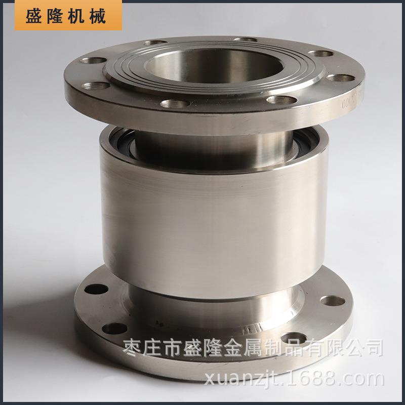 法兰连接化工管道不锈钢回转接头旋转接头通水热水3寸DN80DN100
