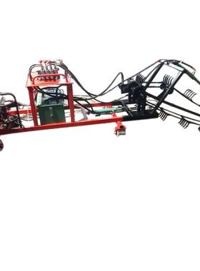 铁路边坡收渣机铁路边坡石渣收渣机QS240液压内燃收渣机