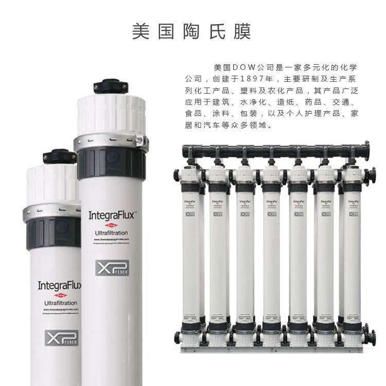 陶氏海水淡化反渗透元件SW30HR LE-400i 端面自锁连接