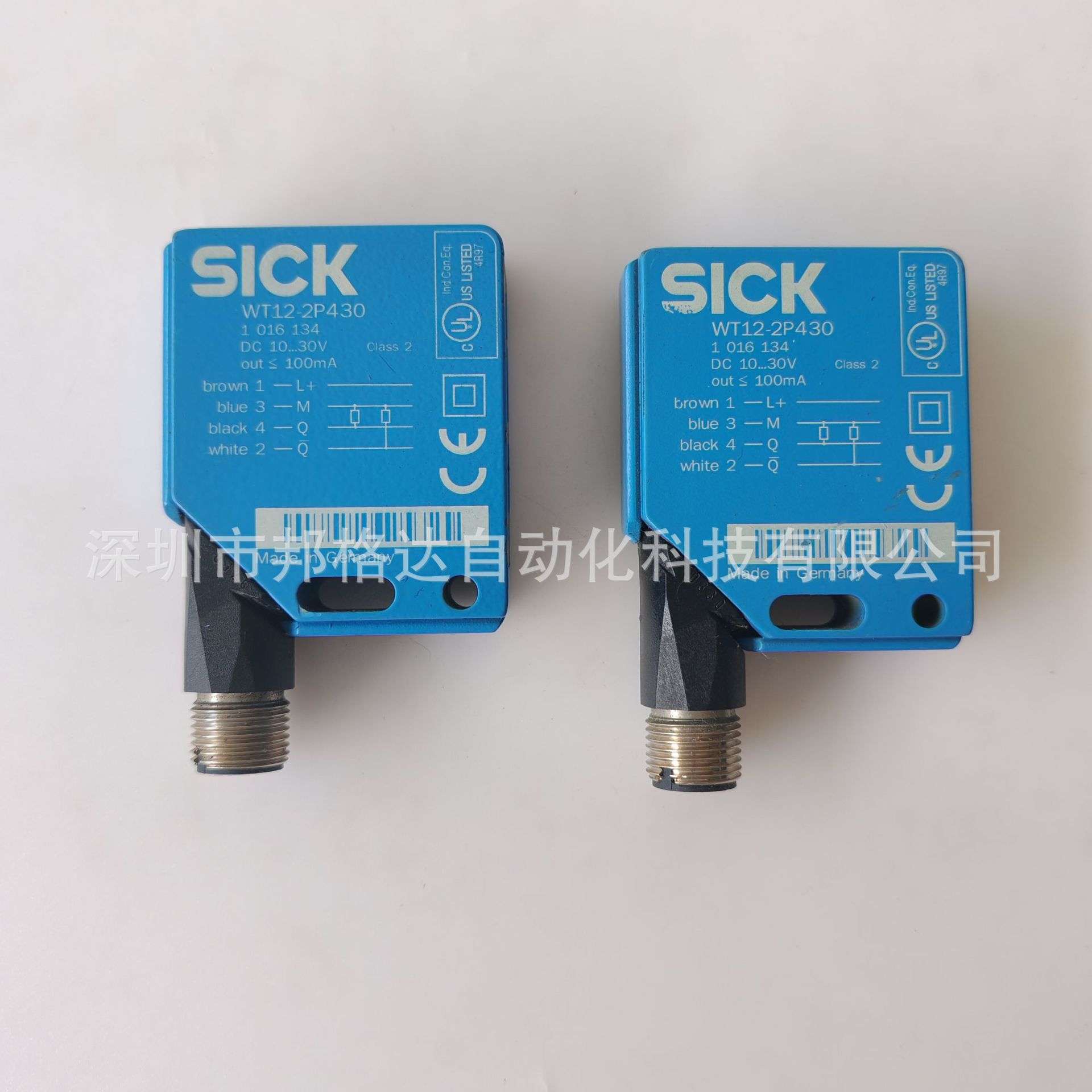 拆机原装施克光电开关WT12-2P430货号1016134成色新已测试