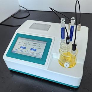 供应青岛拓科直销带存储打印触摸屏卡尔费休水分仪MS 3000