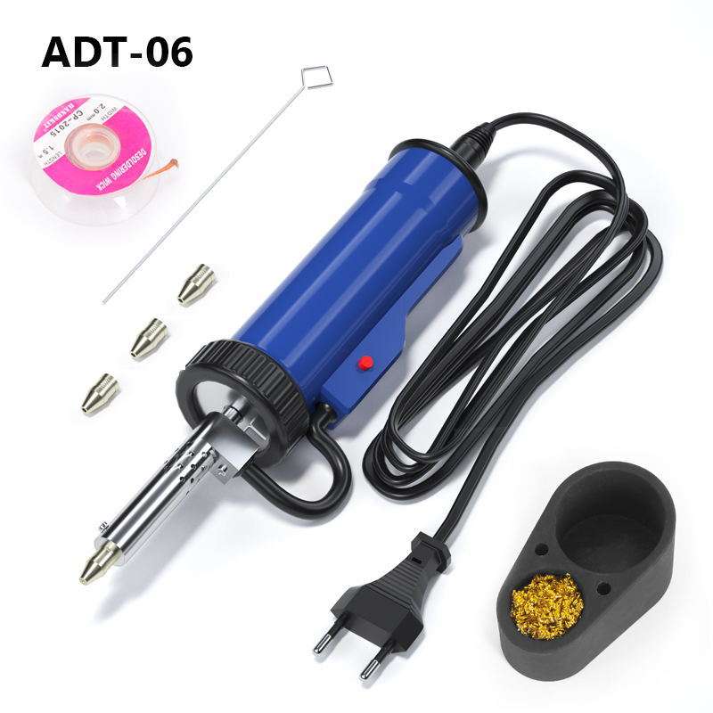 全自动吸锡器30W110V/220V电动吸焊枪电热吸锡泵维修拆除锡工具