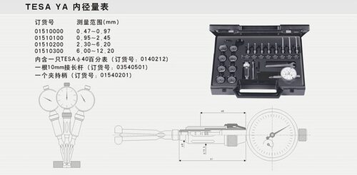 TESA01510200内径量表