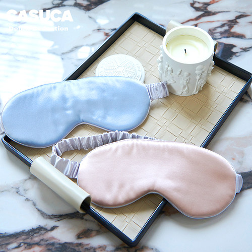 CASUCA露娜真丝眼罩19姆米6A级桑蚕丝面料填充办公室家用午睡神器