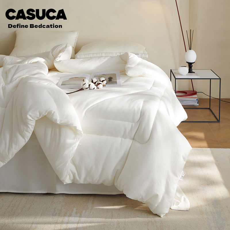 CASUCA云朵被秋冬被加厚冬被子家用仿生羽绒被透气被芯被褥空调被,床上用品,化纤被,淘宝优惠券,粉丝福利购,淘宝优惠卷