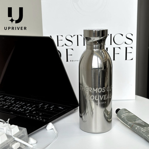 UPRIVER【定制链接】定制方式镜面亮银316不锈钢保温杯