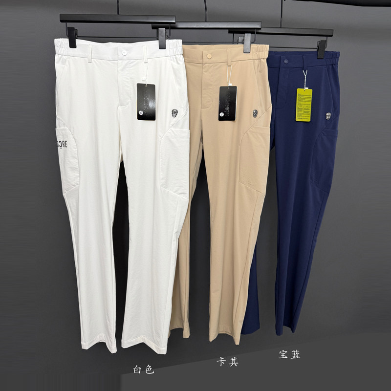 2026新款高尔夫裤子男夏季透气速干弹力裤子修身golf球裤男士长裤