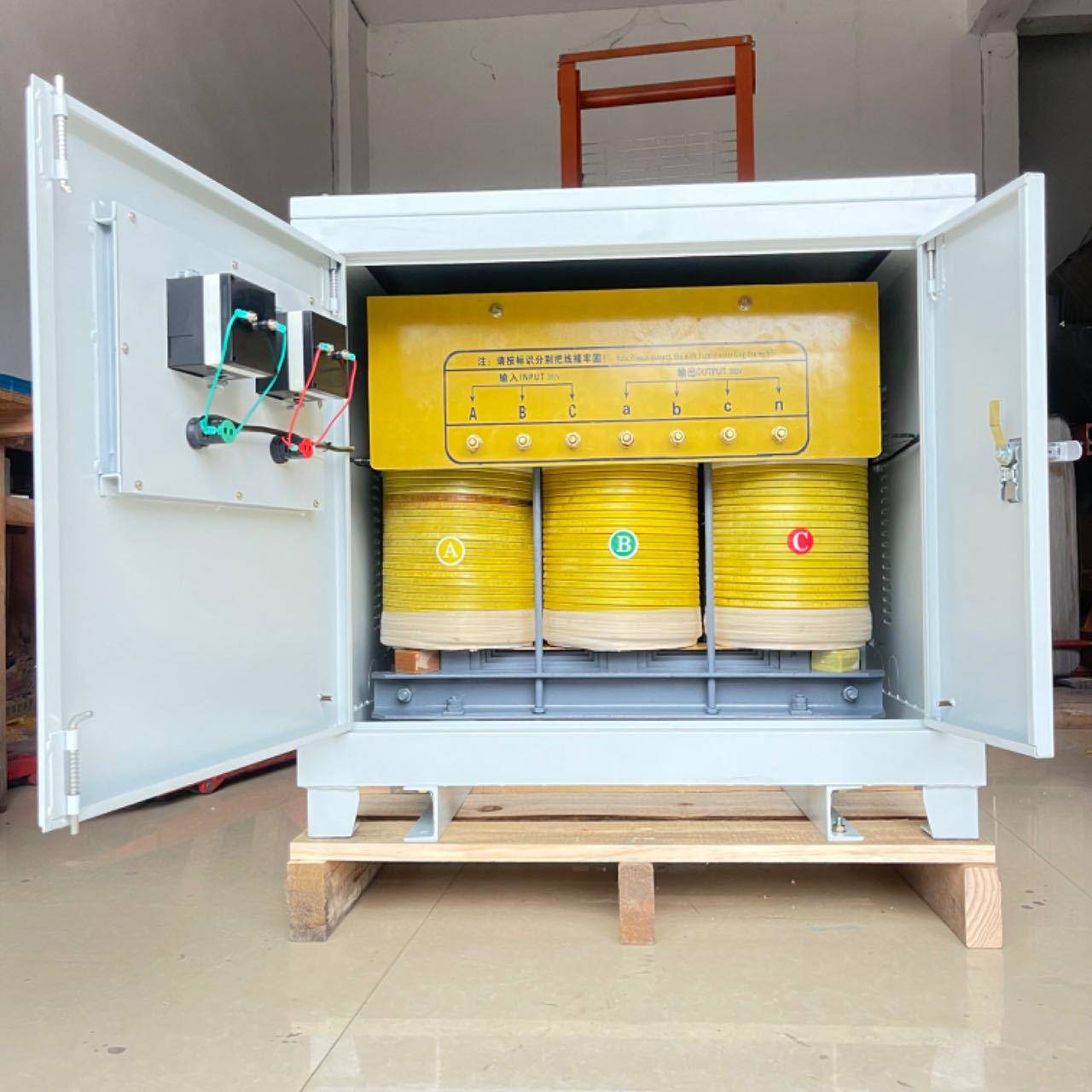 梅赛供应80kva100kva三相隔离变压器380V变380V变频器隔离疲敝用