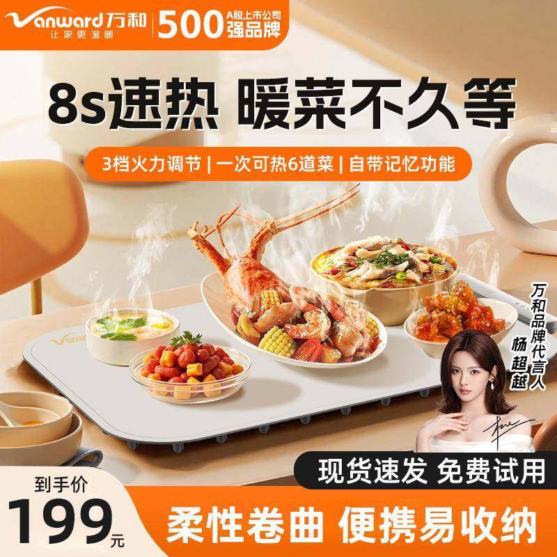 暖菜板可折叠大容量暖菜垫热菜板家用餐桌饭菜暖菜神器板热饭恒温,电子/电工,接线端子,淘宝优惠券,粉丝福利购,淘宝优惠卷