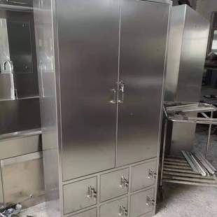 304不銹鋼更衣柜無塵車間換衣柜員工宿舍多門儲物柜帶鎖存包柜子