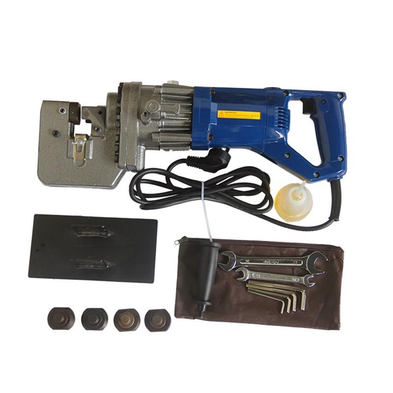 小型手提式电动液压槽钢冲孔机手持式钢板打孔机便携式铝板打孔器