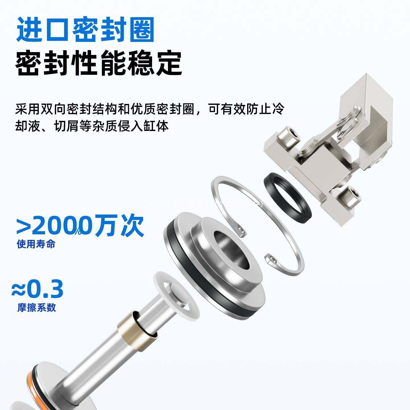 ALC25杠杆气缸JGL32气动小型压紧下压40夹具50/63/80模具夹紧摇臂