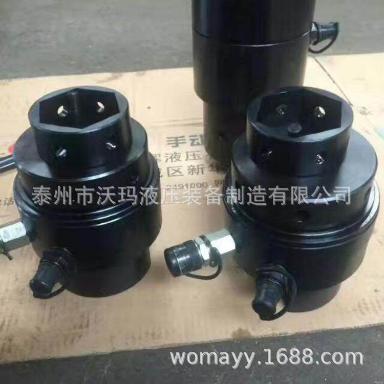 螺栓拉伸器分体式单级自动复位液压螺栓拉伸器可同步电动手动泵站