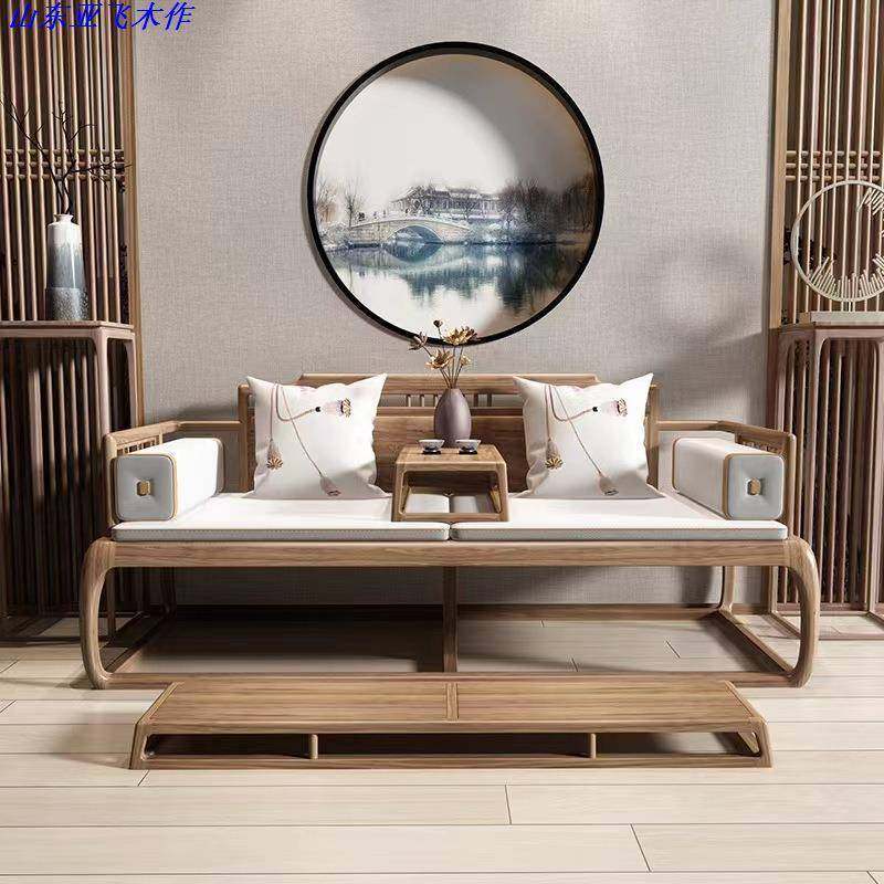 新中式黑胡桃木罗汉床樱桃木小户型家用实木贵妃榻客厅沙发床,电子/电工,接线端子,淘宝优惠券,粉丝福利购,淘宝优惠卷
