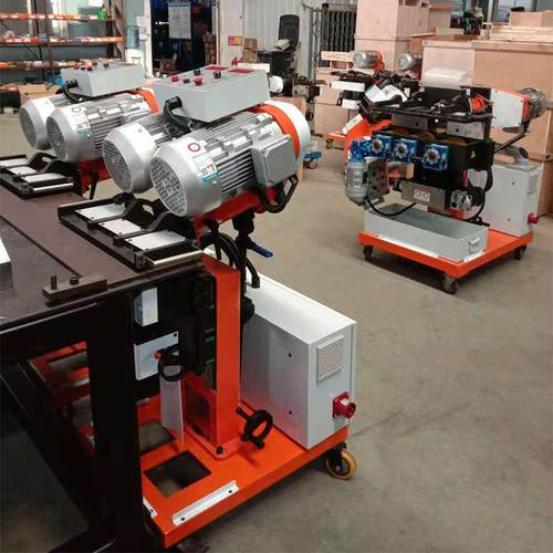 自走式电动钢板坡口机小型自动钢板铣边机工业钢板焊接打坡口设备