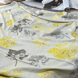 毛巾被夏季 竹纤维盖毯夏季 凉感毯子单人 出口订单 薄款