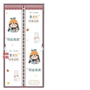 空调门帘防风防冷气免打孔家用挡风E门帘透明厨房防油烟塑料隔断