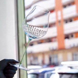 轻奢高颜值大肚波尔多红酒杯家用勃艮第水晶玻璃葡U萄酒杯高脚杯
