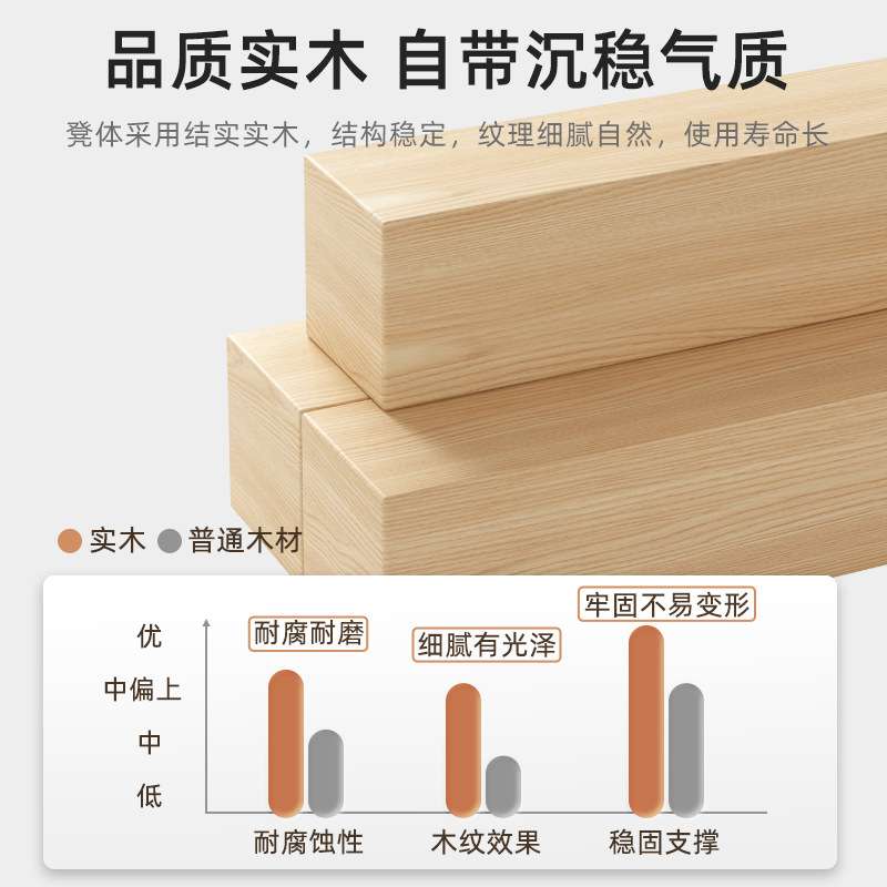 实木椅子餐桌椅家用轻奢高级感休闲靠背凳子客厅吃饭新中式茶桌椅