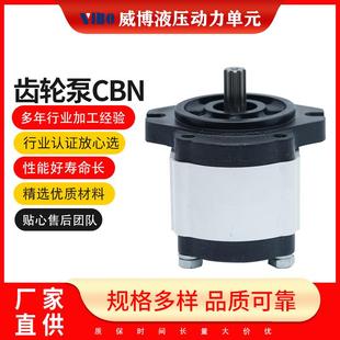 厂家直供铸铁齿轮泵CBN系列CBNT系列大量现货