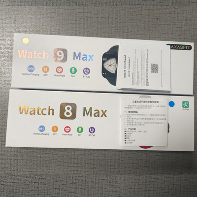 外贸Watch9Max8智能2.01屏蓝牙通话运动计步运动心率血压手表
