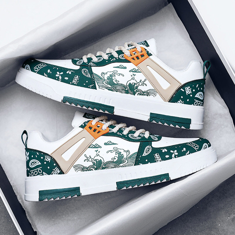 男鞋大码鞋45-48夏季新款百搭透气小白鞋潮流休闲运动鞋板鞋,流行男鞋,休闲板鞋,淘宝优惠券,粉丝福利购,淘宝优惠卷