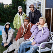 FOG 连帽面包服外套男女休闲上衣棉服 情侣装 RIO2025新款 保暖冬季