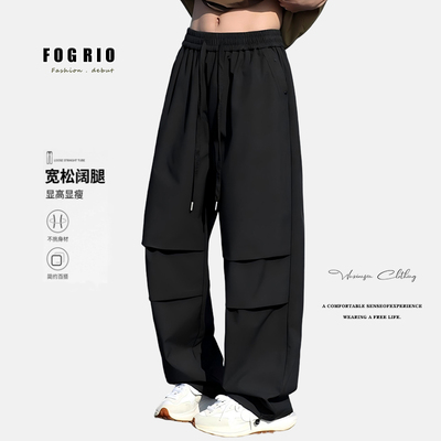 新款春秋季潮款宽松冲锋男女同款