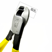 60平方电缆剪双孔电线剪切钳子铜铝线缆剪 日本TTC角田CA