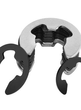 304不锈钢e型卡簧大全开口挡圈65锰固定卡扣垫圈M2M2.5M3M4M5M6M8