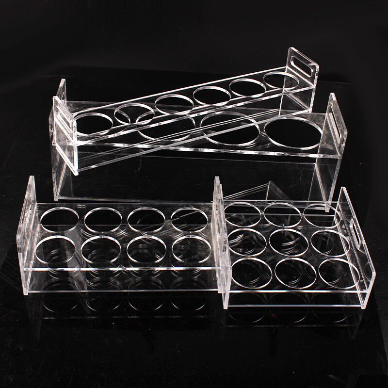 。有机玻璃三角烧瓶架 锥形瓶架 50/100/150/200/250/500/1000ml