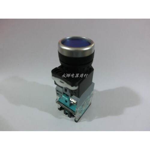 泽博按钮开关 LA150A -11DT 自锁不复位带灯 红色绿蓝 AC220V 24V