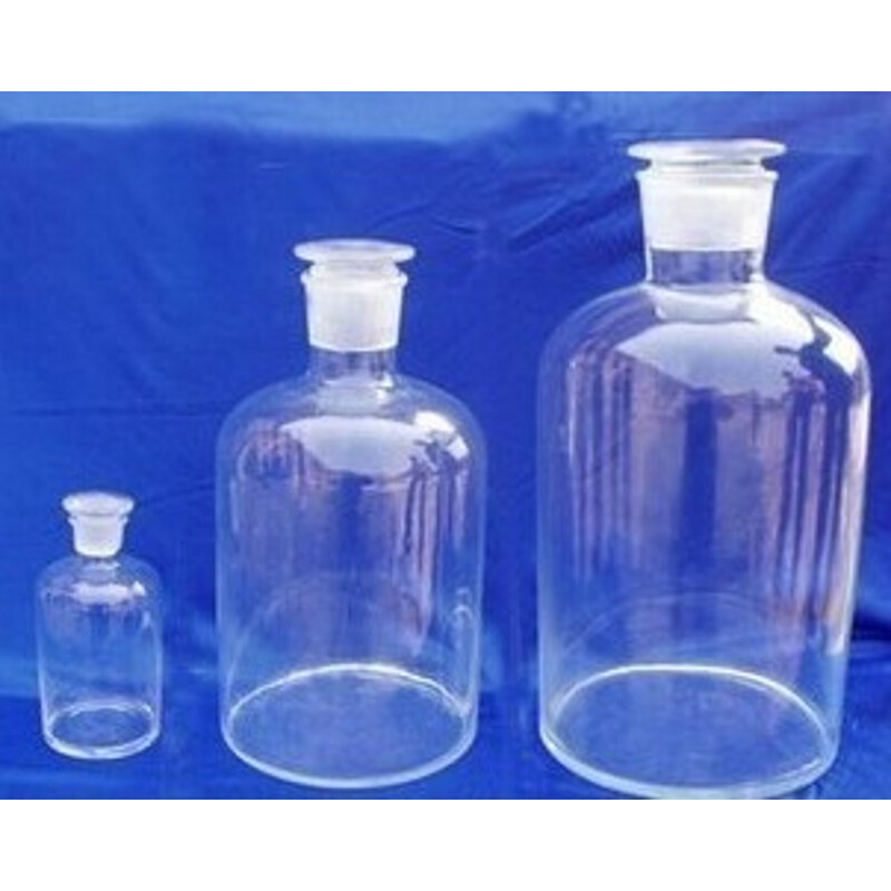 。白小口试剂瓶 玻璃瓶 细口瓶30/60/125/250/500/1000/2500ml