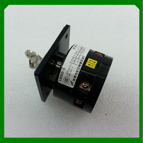 。正品【长信】转换开关LW6D-5Y1D023带钥匙组合开关温州长江