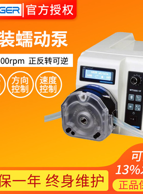 。保定兰格WT600-1F灌装蠕动泵实验室小型精密恒流泵工业大流量泵